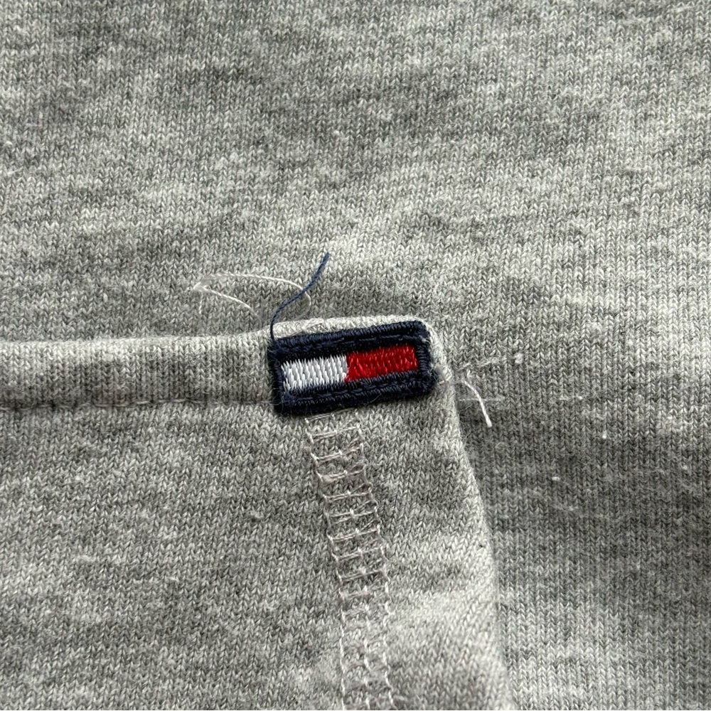 Vintage 1990’s Tommy Hilifigure zip up Hoodie Top Blouse Shirt Cotton - Picture 10 of 14